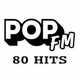 Logo de Rádio Pop FM - Pop 80 HITS