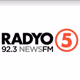 Logo de Radyo5 92.3 News FM - DXRL
