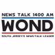 News Talk 1400 AM - WOND logo