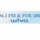 Logo de 94.1 FM and Fox 580 - WLVA