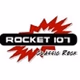 Rocket 107 - KRQT logo