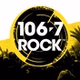 106.7 Rock - CJRX-FM logo