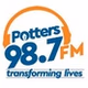 Potters Radio logo