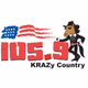 Logo de KRAZy Country 105.9 - KRAZ