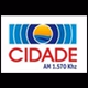 Logo de Rádio Cidade 1570 AM