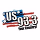U.S. 93.3 - WBTU logo