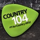 Country104 - CKDK-FM logo