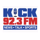 Logo de KICK 92.3 FM - KICK