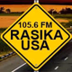 Logo de 105.6 FM Rasika USA