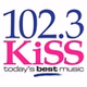 102.3 KiSS FM - CKY-FM logo