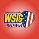 96.9 WSIG Country Legends - WSIG logo