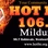 106.7 Hot FM logo