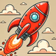 Logo de Red Rocket Radio