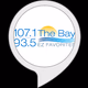 Logo de 107.1/93.5 The Bay - WVAE