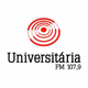 Logo de Rádio Universitária FM 107,9