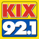 Logo de Kix 92.1 - WKXY