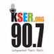 90.7 KSER - KSER logo