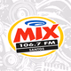 Logo de Mix FM Santos