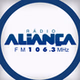 Rádio Aliança FM 106.3 logo