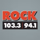 Logo de Rock 103.3 & 94.1 - W231DC