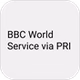BBC World Service, via PRI logo
