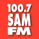 Logo de Sam 100.7 - WKYY