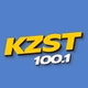 KZST 100.1 - KZST logo