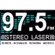 Láser FM 97.5 - XHNOS logo
