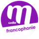 M Radio - La francophonie logo