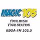 Logo de Magic 105 - KBOA-FM