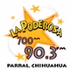 La Poderosa de Parral - XHGD logo
