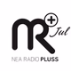 Logo de Nea Radio + JUL
