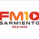 FM 10 Capitan Sarmiento logo