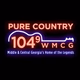 Logo de Pure Country 104.9 - WMCG