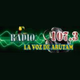 Logo de Radio La voz de Arutam