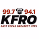 Logo de 99.7 & 94.1 KFRO - KFRO-FM
