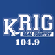 Logo de KRIG Real Country - KRIG-FM