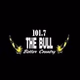 101.7 The Bull - KBKB-FM logo