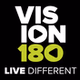 Vision Christian Radio - Vision180 logo