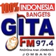 Radio Gita FM Jombang logo