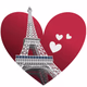 Logo de Romantic Radio Paris