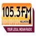 Wellington105.3fm logo