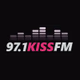 Logo de 97.1 Kiss FM - KKBR