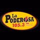 Logo de La Poderosa 105.3 FM - KZLZ