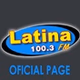 Latina 100.3 - WKKB logo