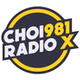 Radio X - CHOI-FM logo