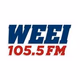 Logo de WEEI 105.5FM Springfield - WWEI