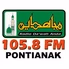 Mujahidin FM 105.8 logo
