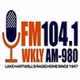 FM104.1 WKLY - WKLY logo