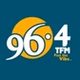 96.4 TFM logo